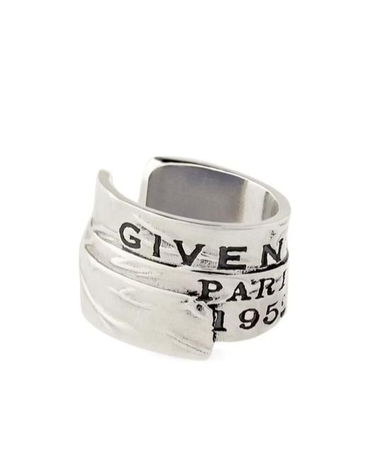 Givenchy White Paris 1952 Tape Earcuff