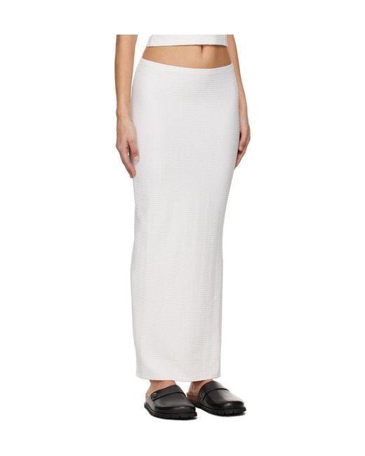 A.P.C. . Off-white Salome Maxi Skirt