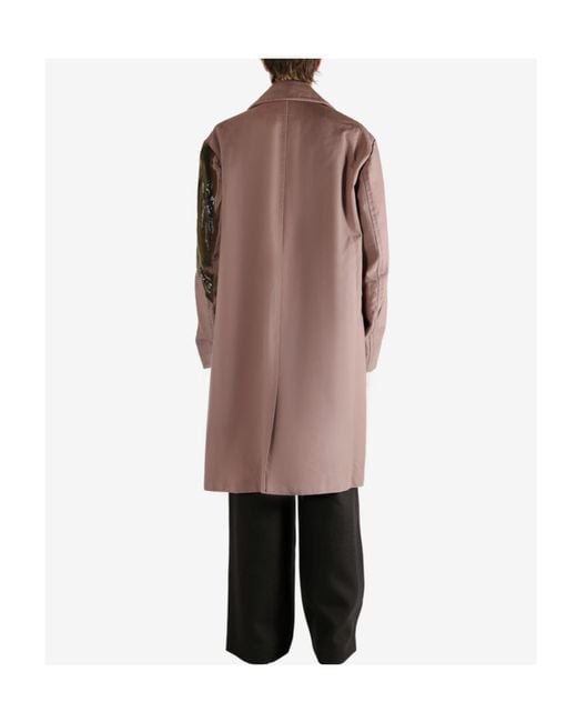 Dries Van Noten Natural Randale Embellished Coat for men