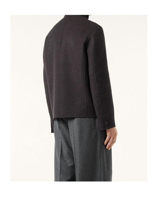 Loro Piana Black Juan Blouson for men