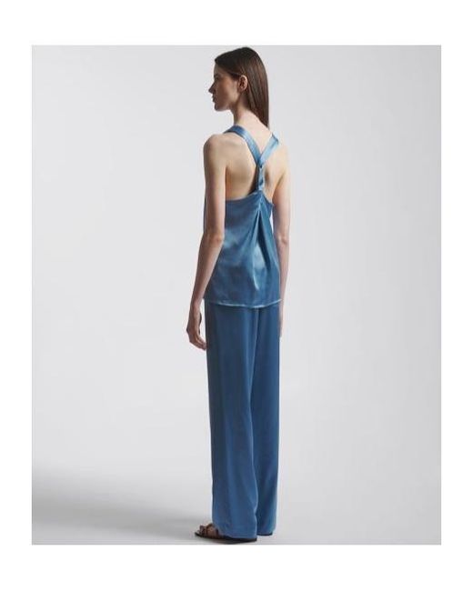 Loulou de Saison Blue Estor Sleeveless Top