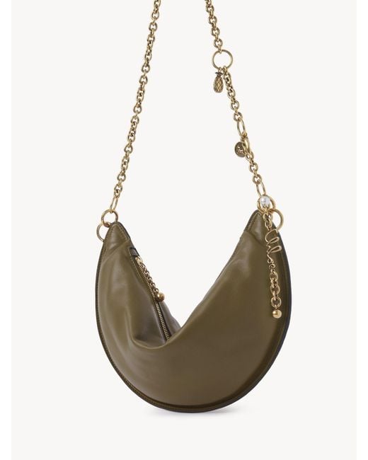 Chloé Metallic Chlo Icons Charm Detailed Shoulder Bag