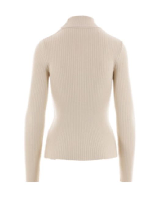 Courreges White Reedition Ribbed Jumper
