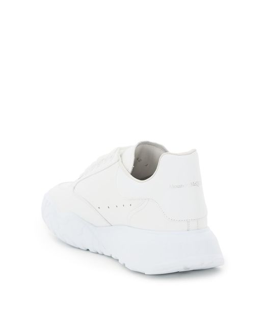 McQueen White New Court Sneakers for men