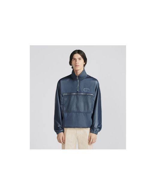Dior Blue Christian Couture Anorak for men