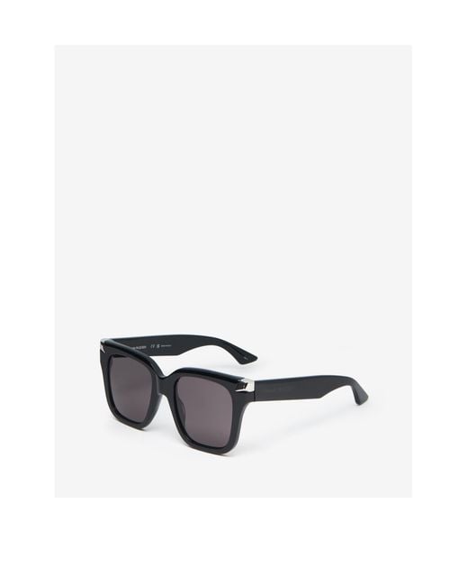 McQueen Multicolor Eyewear Square Frame Sunglasses