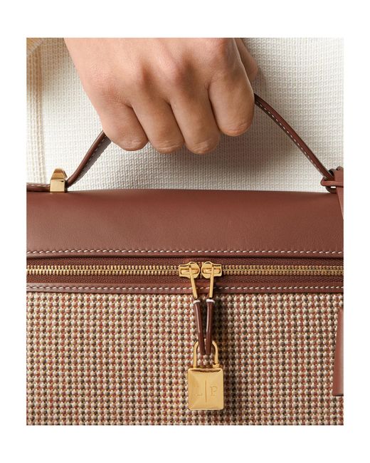 Loro Piana Brown Extra Bag L23 Shoulder Bag