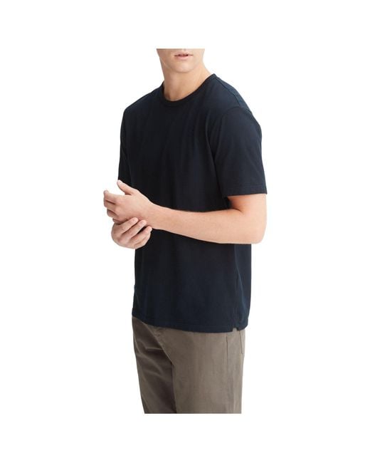Vince Black Short-Sleeved T-Shirt for men