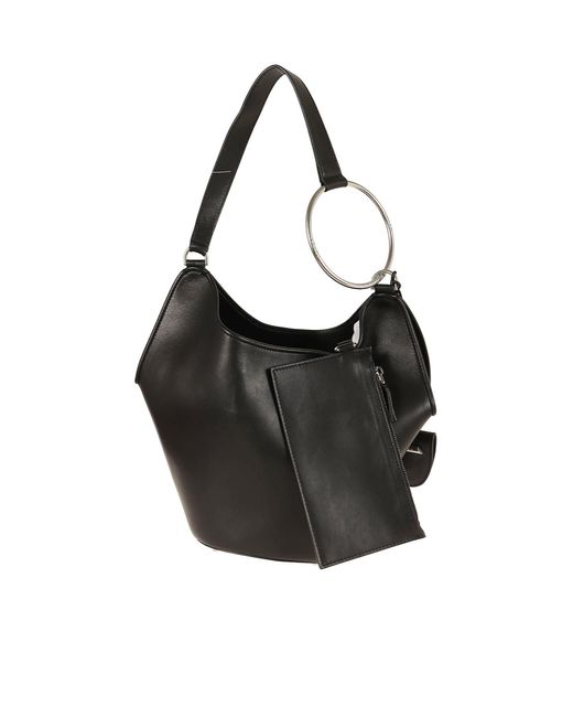 Dondup Black Top-Handle Handbag