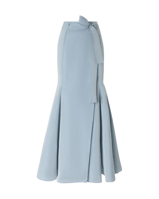 Pinko Blue Mermaid Flared Skirt