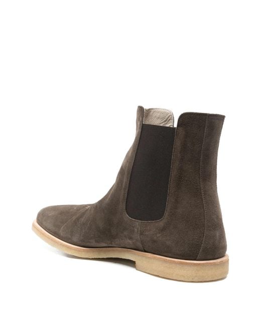 Common Projects Brown Suede Chelsea Boots for men