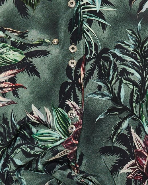 Rabanne Green Short-Sleeved Shirt