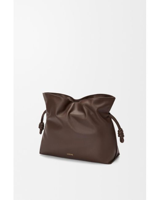 Loewe Brown Flamenco Large Shoulder Bag
