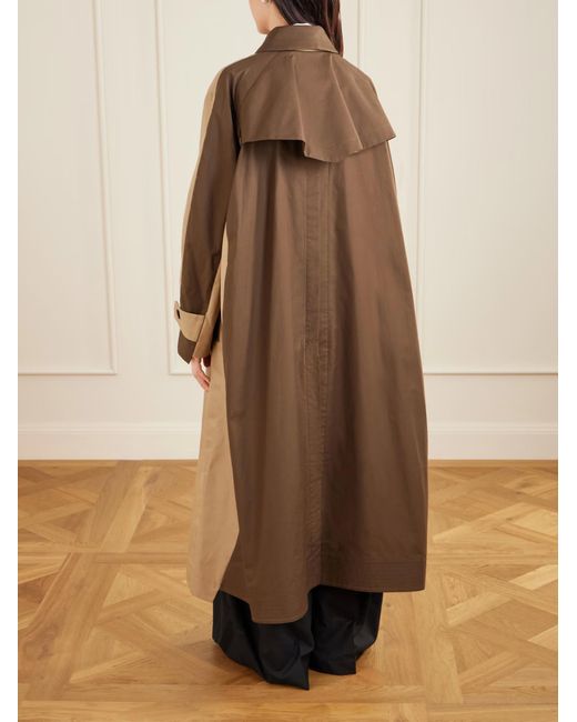 Sacai Natural Gabardine Coat