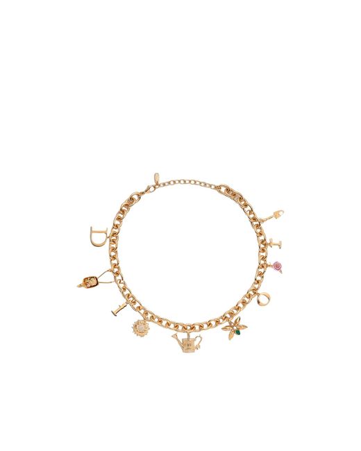 Dior Metallic Jardin D'Atelier Necklace