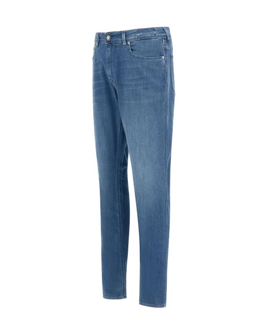Re-hash Blue Rubens Slim-Fit Jeans for men