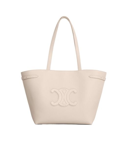 Céline Natural Medium Cabas Anaïs Cuir Triomphe