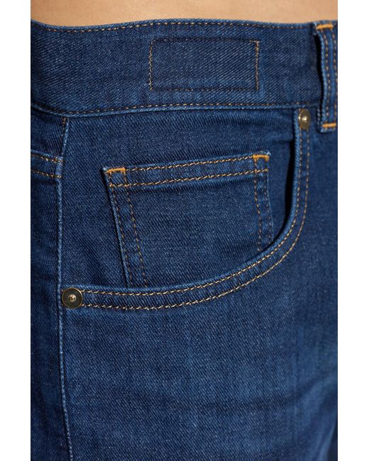 Eleventy Blue Faded Jeans for men