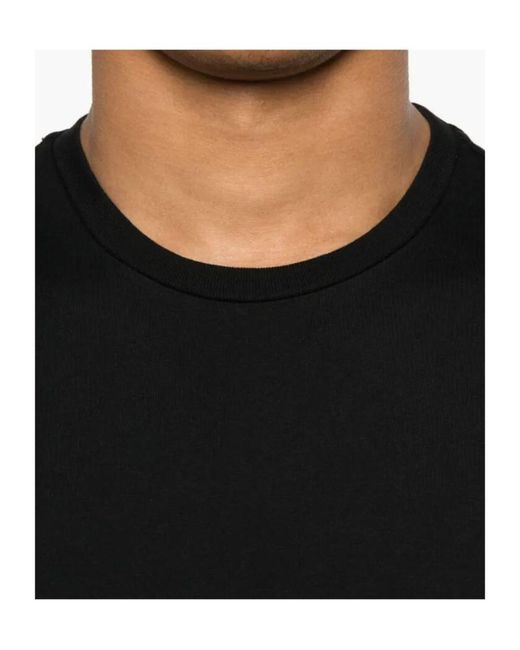 Roberto Collina Black Short-Sleeved T-Shirt for men