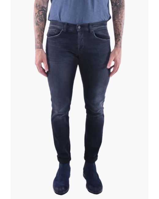 Dondup Blue Jeans Skinny for men