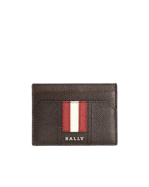 Bally White Logo Card Bag for men