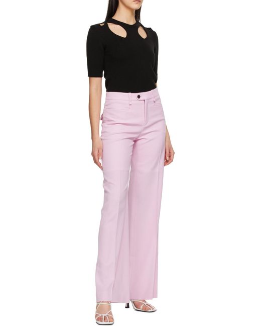 Chloé Black Cut-Out Knitted Top