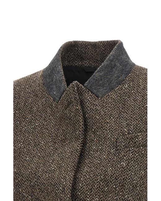 Brunello Cucinelli Multicolor Collarless Sleeveless Vest