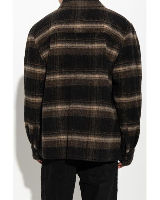 Isabel Marant Black Long-Sleeve Casual Jacket for men