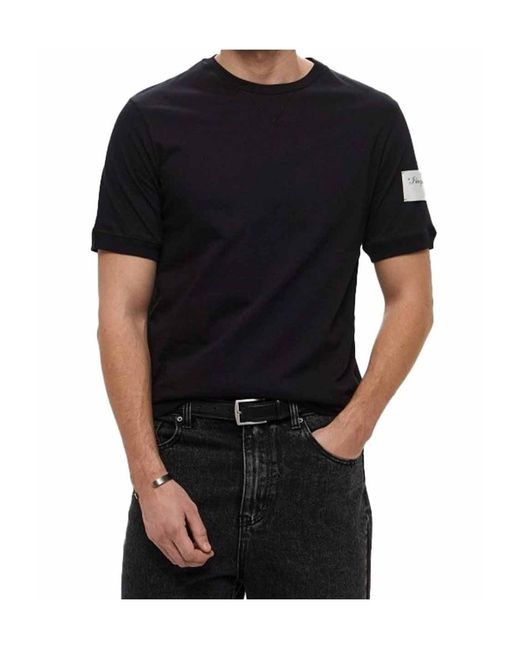 N°21 Black Short-Sleeved T-Shirt for men