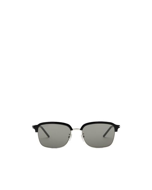 Gucci Metallic Specialized Fit Square Sunglasses for men
