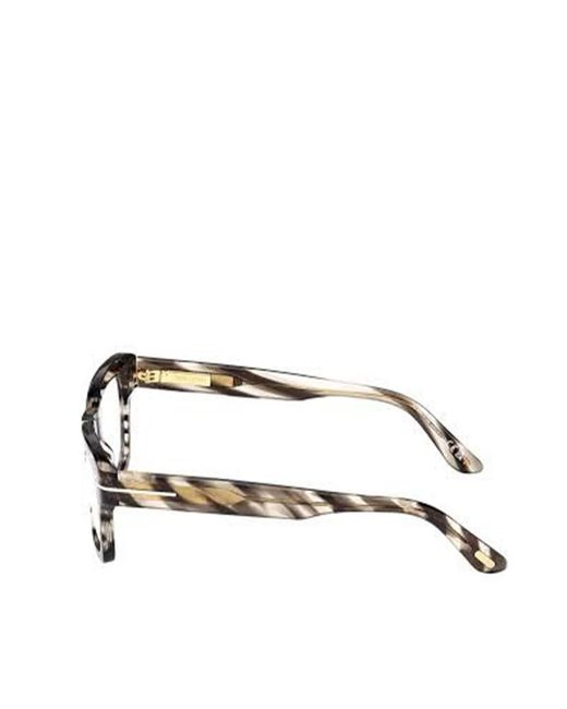 Tom Ford White Eyewear Rectangle Frame Glasses