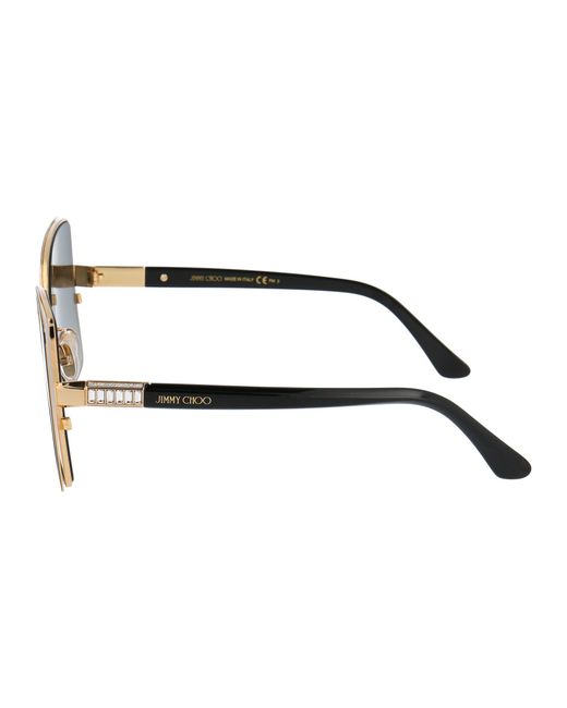 Jimmy Choo Multicolor Butterfly Sunglasses