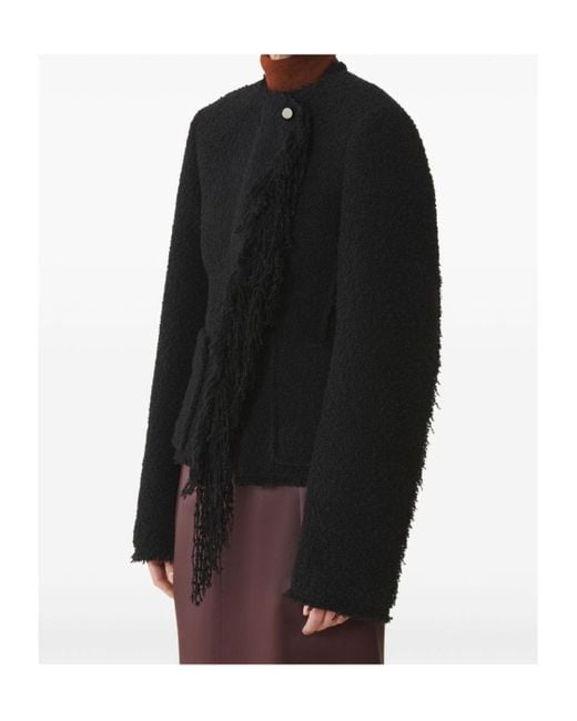 Lanvin Black Long-Sleeved Jacket