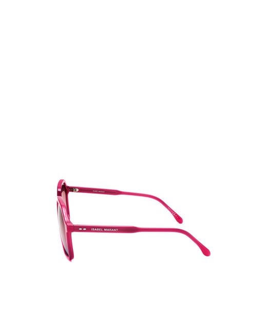 Isabel Marant Pink Full Frame Sunglasses