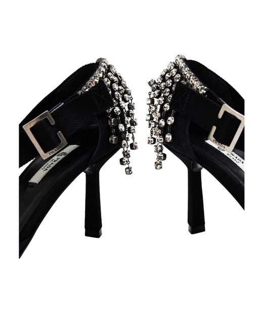 Prada Black Versatile Minimalist Stiletto Heels