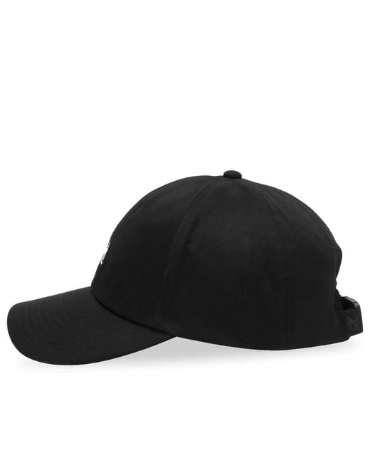 Nanamica Black Logo-Embroidered Cap