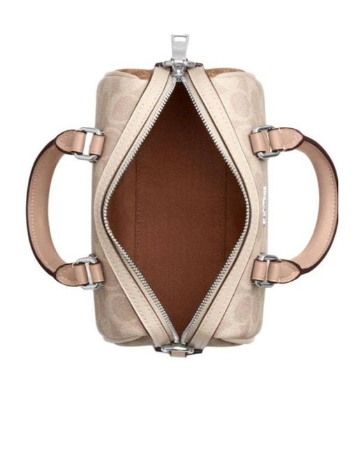 COACH Pink Mini Rowan Crossbody Bag