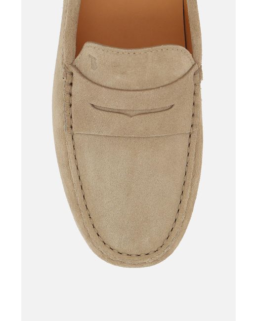 Tod's Brown Gommino Slip-On Loafers