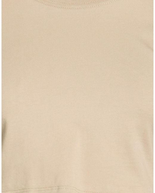 Jacquemus Natural Solid-Color Long-Sleeve Cropped T-Shirt