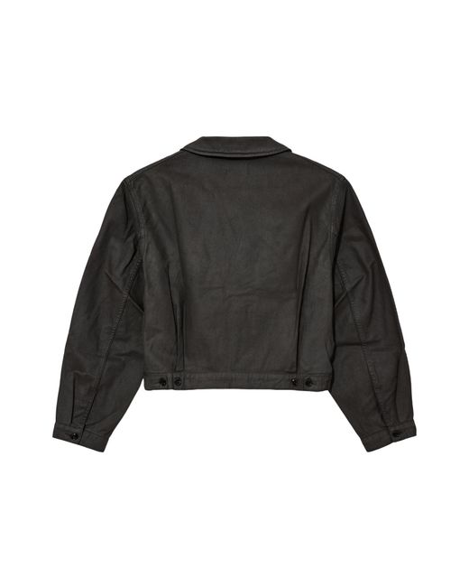 Lemaire Trucker Jacket in Black for Men | Lyst