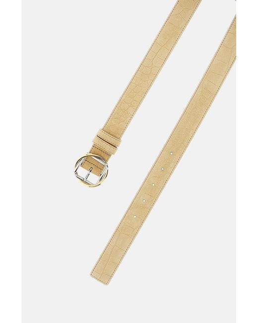 Jacquemus Natural Two-Tone Buckle Belt