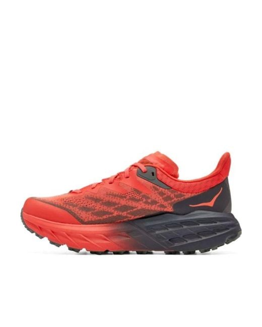 Hoka One One Red Speedgoat 5 Gtx Low-Top Sneakers for men