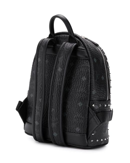 MCM Black Trilogie Stark Backpack