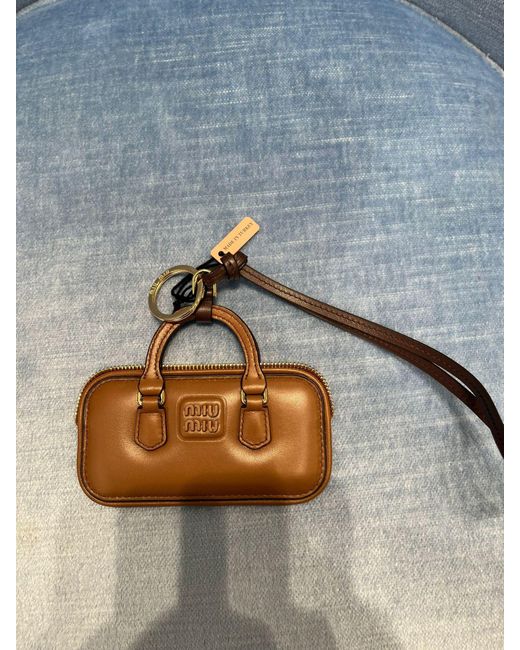 Miu Miu White Aventure Charm