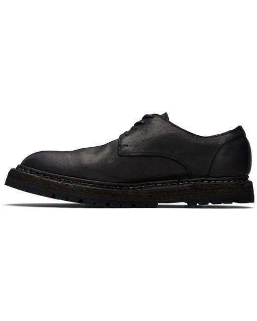 Guidi Black 99 Derby Shoes for men