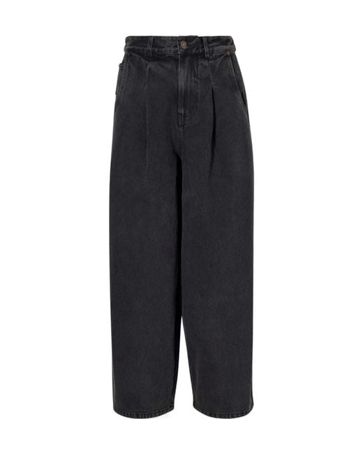 Sea Black Low-Rise Jeans