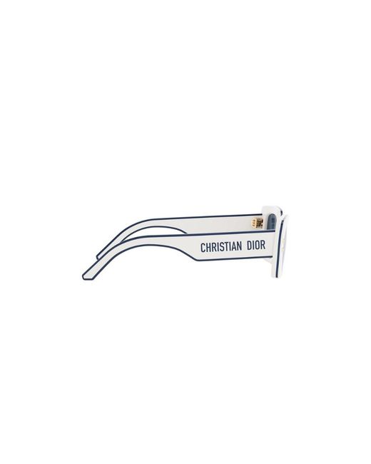 Dior Blue Logo Sunglasses