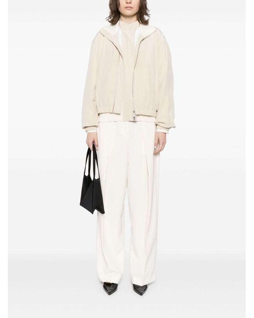 Helmut Lang Natural Stitched Double-Sided Jacket