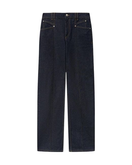 Isabel Marant Blue Drolane Pants