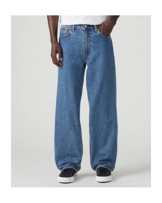 Levi's Blue Relaxed Straight-Leg Jeans for men